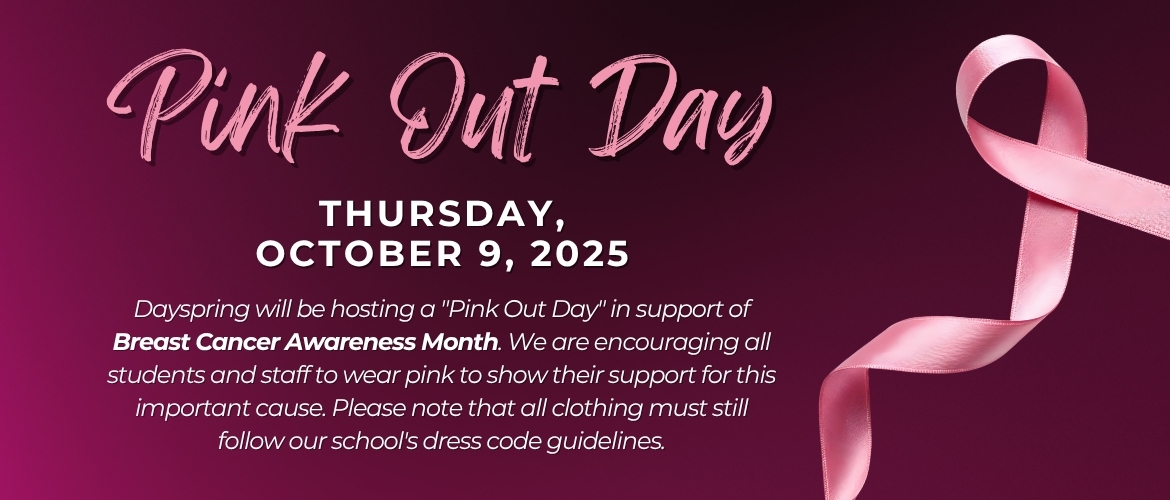 Pink Out Day – Dayspring Christian Academy